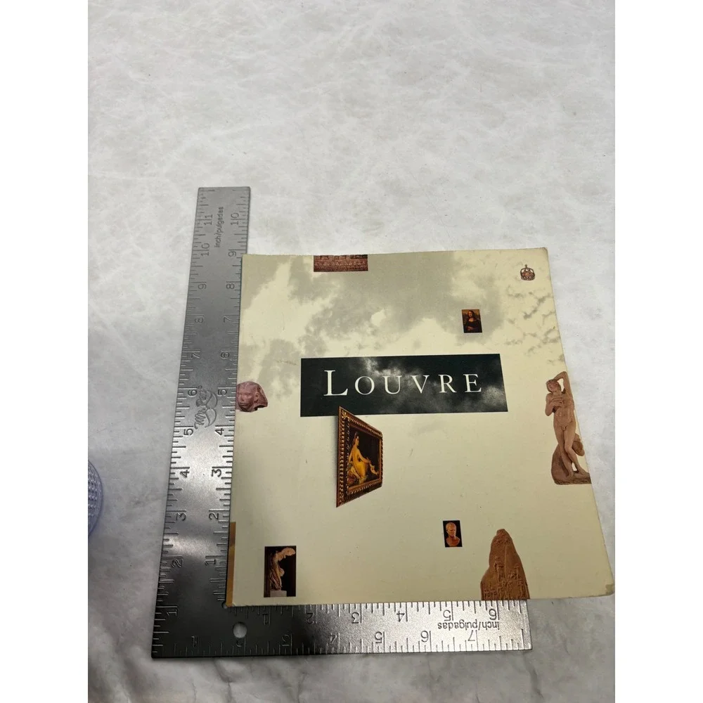 Louvre Museum Art Book Pierre Quoniam 1989 English Edition Guide Softcover